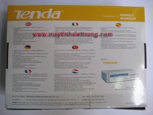 Switch tenda 5port S105